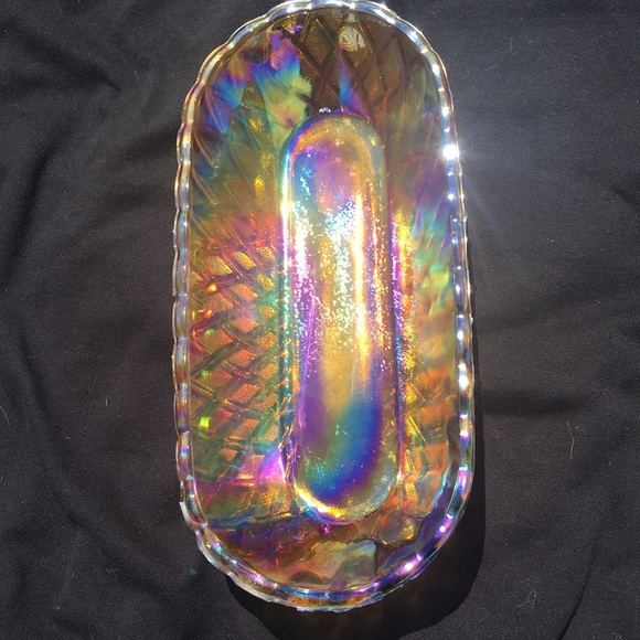 Other - Carnival Glass Trinket Tray!